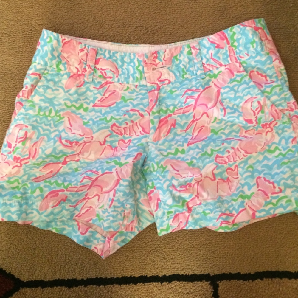 Lobstah Roll shorts 00 Lilly Pulitzer